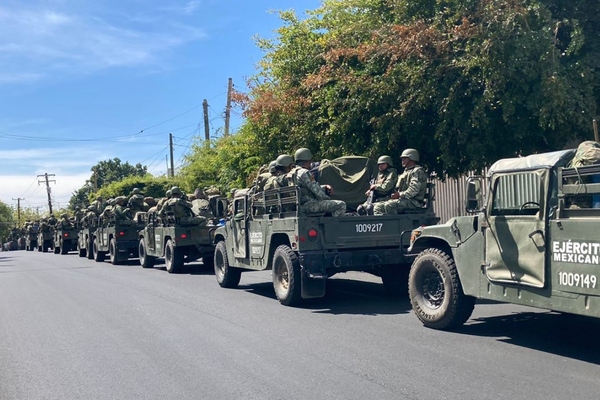 AMLO dice que hay «suficiente presencia» del Ejército por la violencia en Sinaloa
