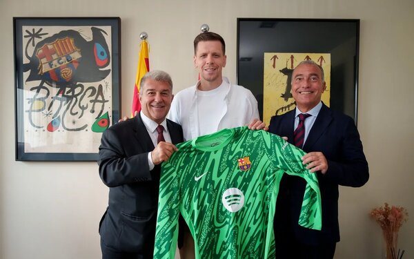 Szczesny es el relevo en el Barcelona, tras la lesión de Ter Stegen