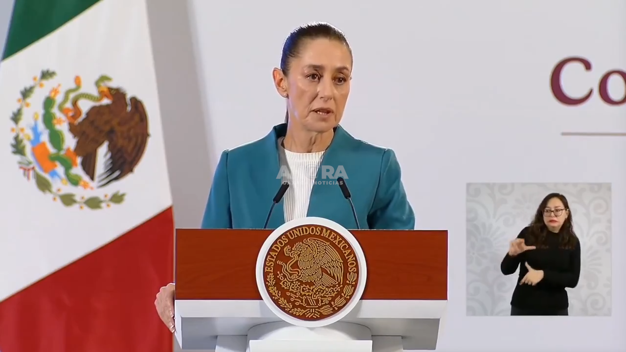 Pide Claudia Sheinbaum extremar precauciones por huracán Milton categoría 4