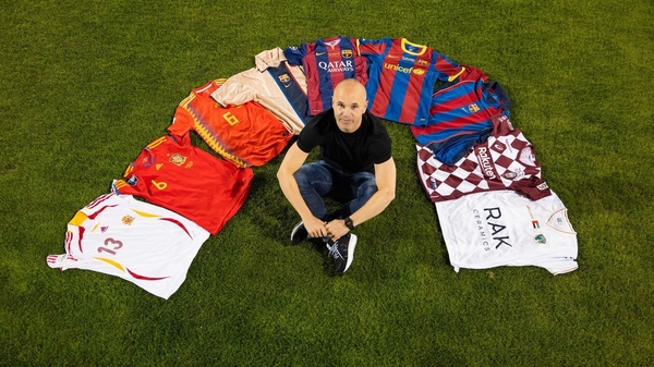 Andrés Iniesta anuncia con un emotivo video su retiro del futbol profesional