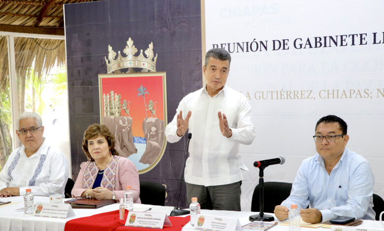 Cumplimos con la misión de dejar a Chiapas obras y acciones para el bienestar del pueblo: Rutilio Escandón