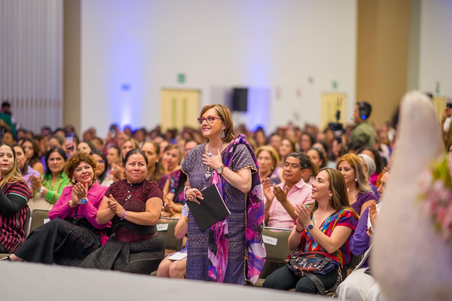 Senadora Malú Mícher destaca la lucha por la Igualdad de Género en Chiapas