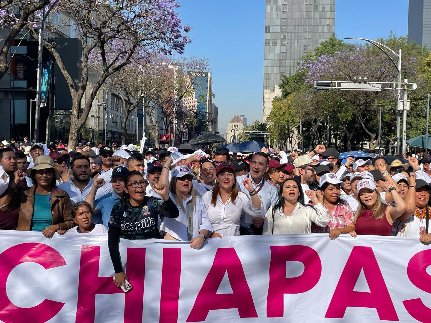 Presidenta municipal de San Cristóbal respalda a Claudia Sheinbaum en defensa de la soberanía nacional