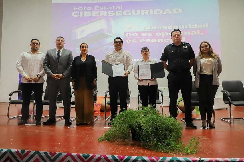 Secretaría de Seguridad del Pueblo participo en el Primer Foro de Ciberseguridad en Chiapas