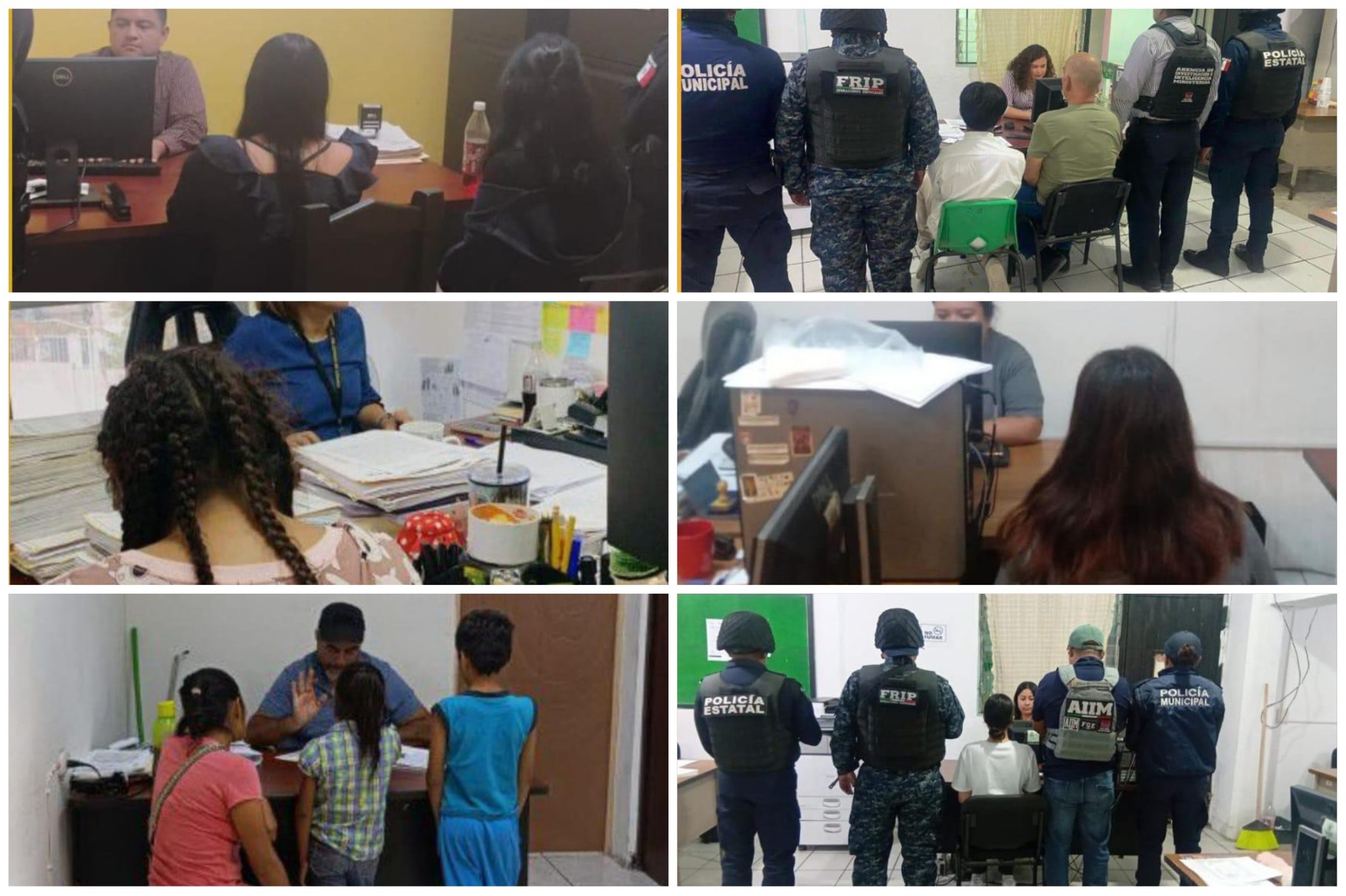 La Fiscalía General del Estado presentó a 10 personas con reporte de No localizadas en Chiapas