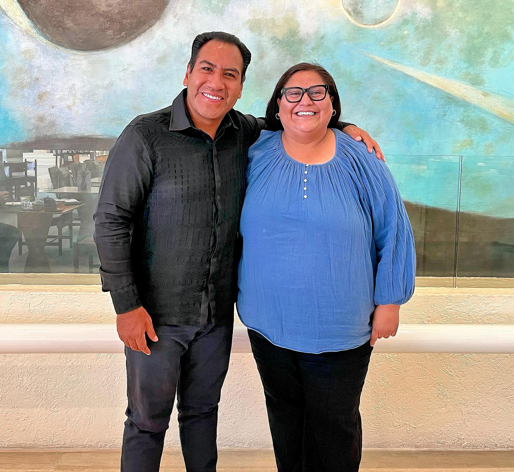 Eduardo Ramírez y Citlalli Hernández fortalecen colaboración a favor de la igualdad y prevención de la violencia de género