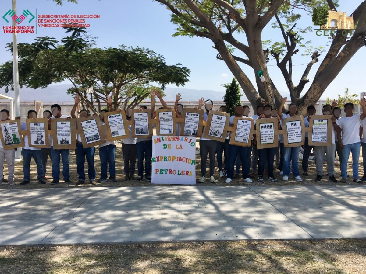 SSP promueve la educación cívica en la reinserción social con actividad en centros penitenciarios de Chiapas