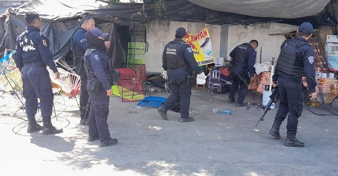 SSP detiene a persona con arma blanca en Tuxtla Gutiérrez