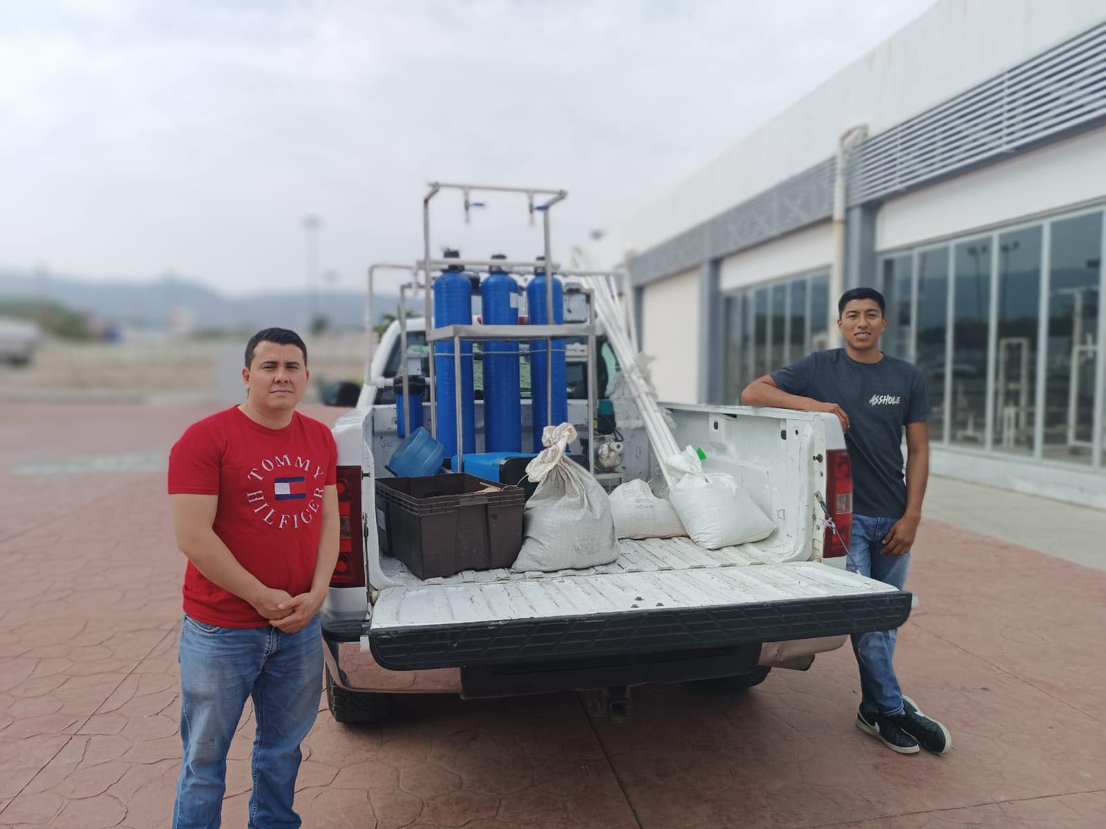 Instalación de Planta Purificadora de Agua en el INDEPORTE de Chiapas