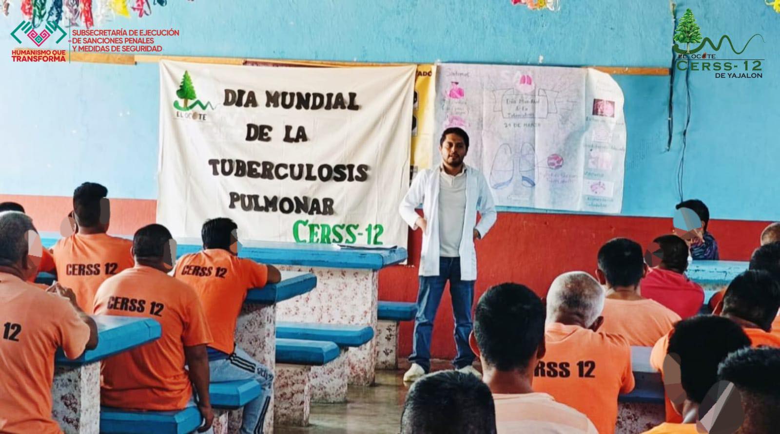 SSP conmemora “Día Mundial de la Tuberculosis” con pláticas preventivas