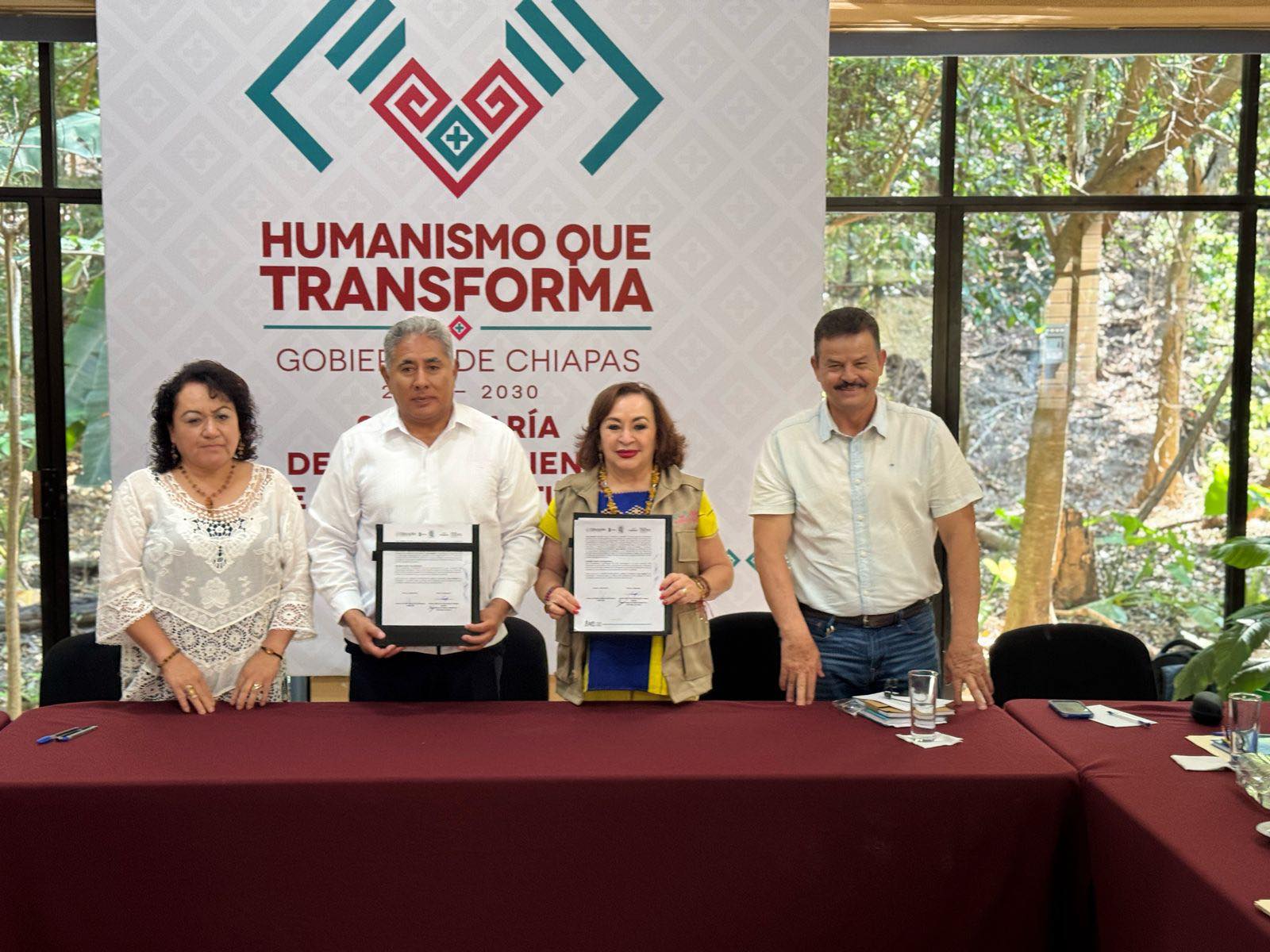 La SEMAHN y el Tecnológico Nacional de México Comitán firmaron un convenio general de vinculación en materia de colaboración académica