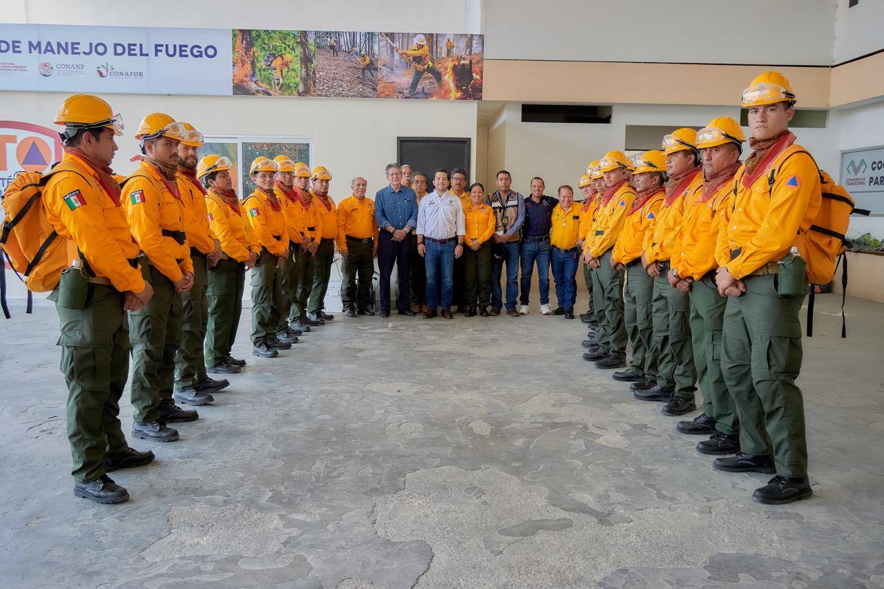 La Secretaría de Protección Civil inauguró el Centro Estatal de Manejo del Fuego