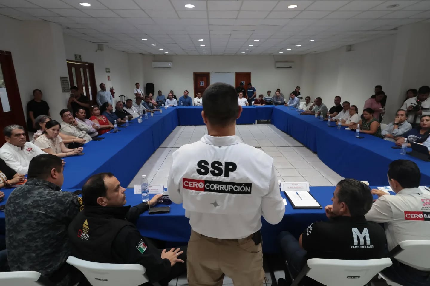 “Estamos para trabajar y coadyuvar con ustedes”: Óscar Alberto Aparicio Avendaño