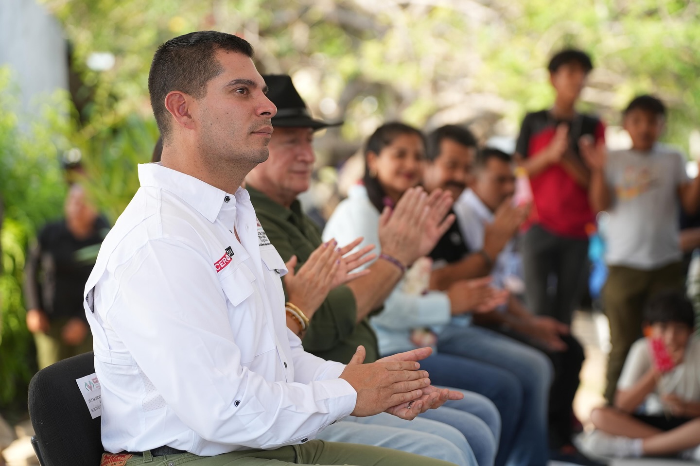 Secretario de Seguridad del Pueblo presente en la Costa de Chiapas