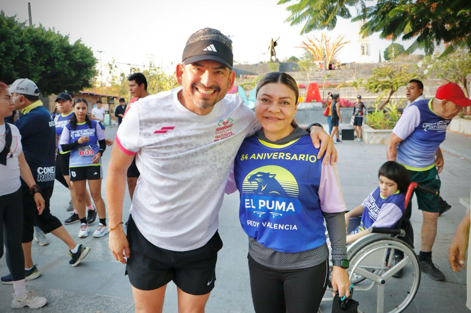 Indeporte se une a los festejos de Freddy Valencia “El Puma”