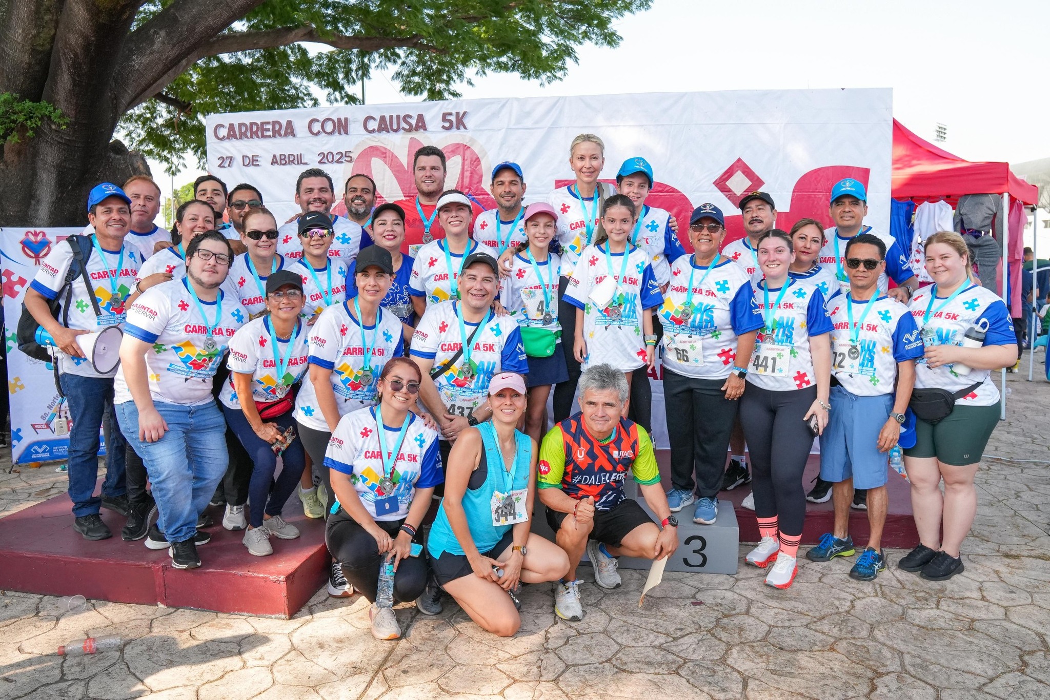 Ayuntamiento de Tapachula se suma a la Carrera con Causa por el Autismo