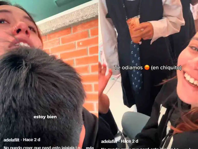 ‘Profe, no llores’: alumnos consuelan con abrazos a su maestra tras ruptura amorosa