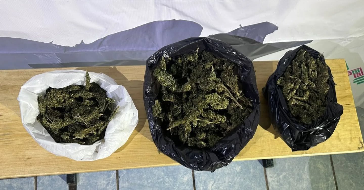 En operativo de seguridad aseguran vehículos abandonados y presuntos narcóticos en Pueblo Nuevo Solistahuacán