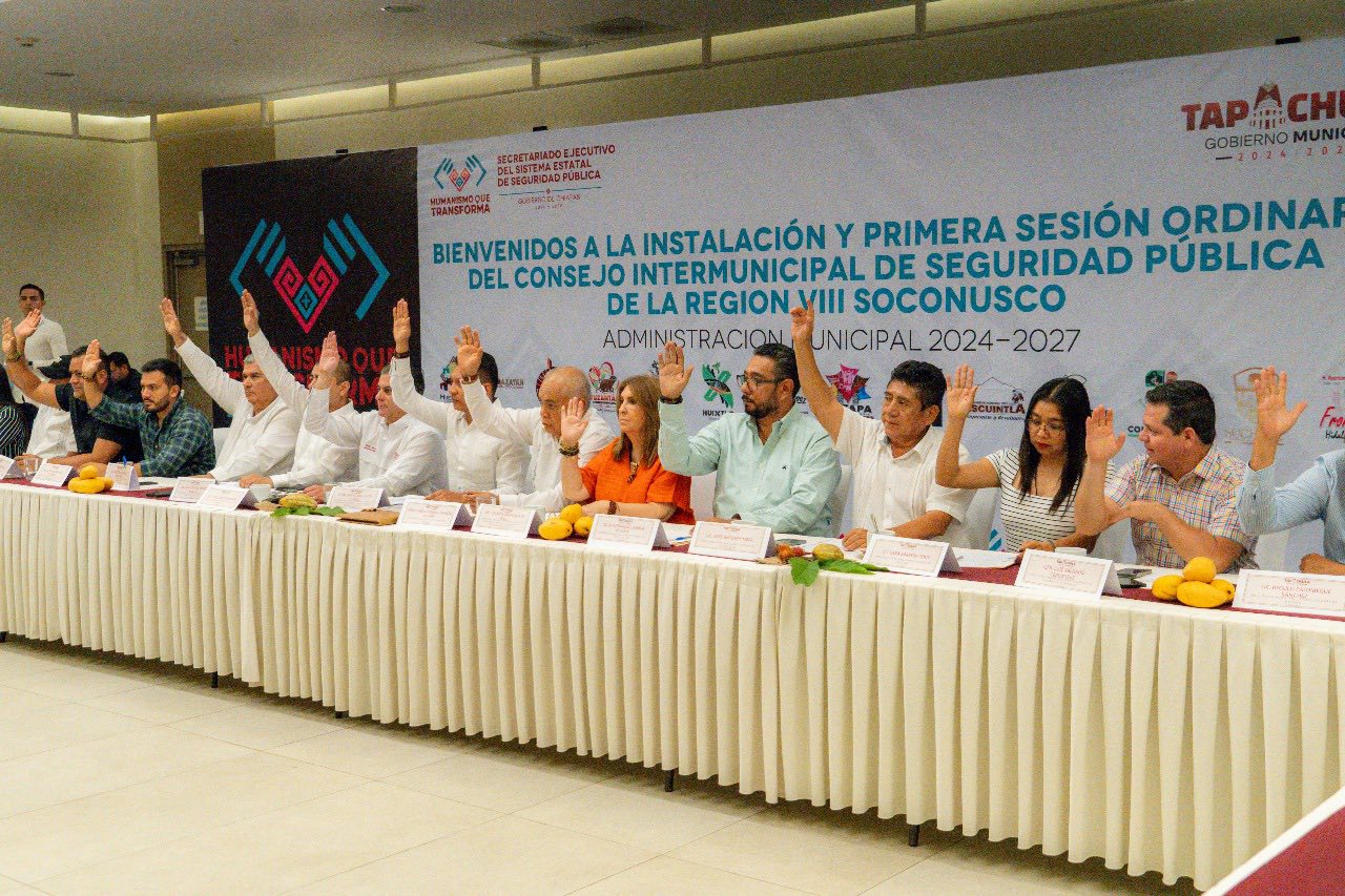 Participa Sarita Barrera en instalación del Consejo Intermunicipal de Seguridad Pública