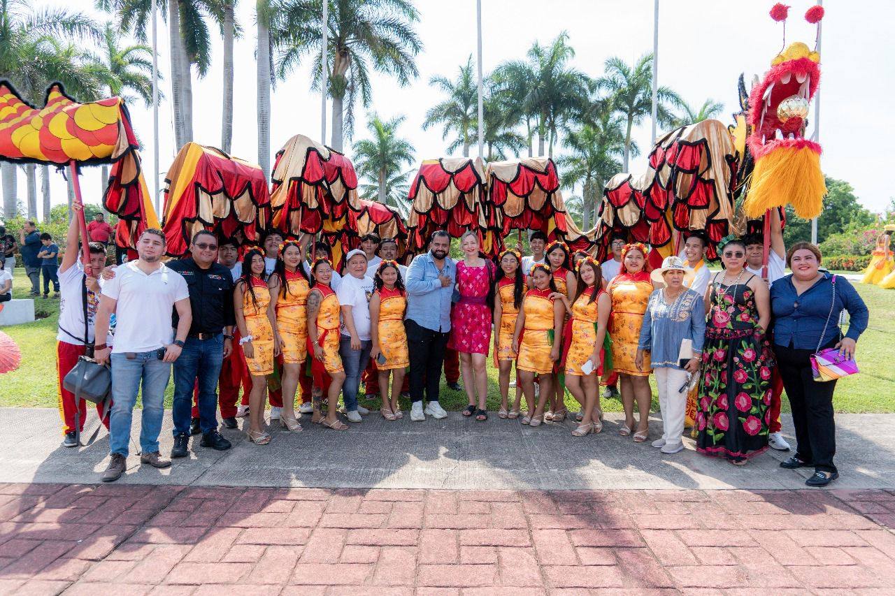 Mazatán se luce en Puerto Chiapas con una destacada participación cultural
