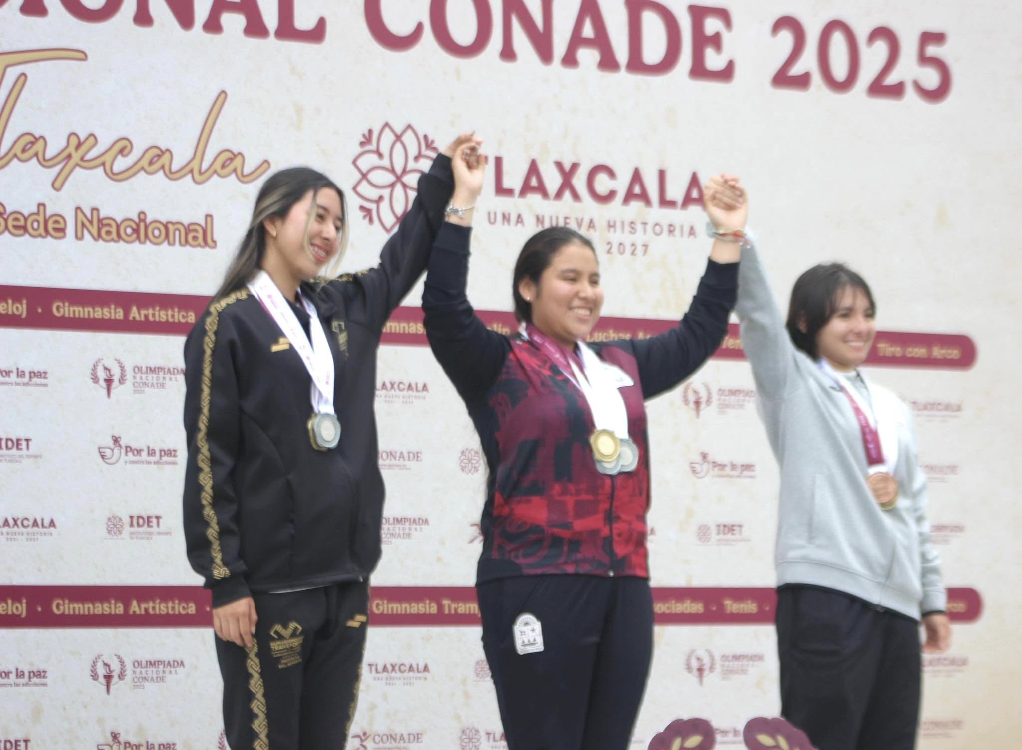 Selección chiapaneca de Tiro con Arco obtiene medallas en Olimpiada Nacional Conade 2025