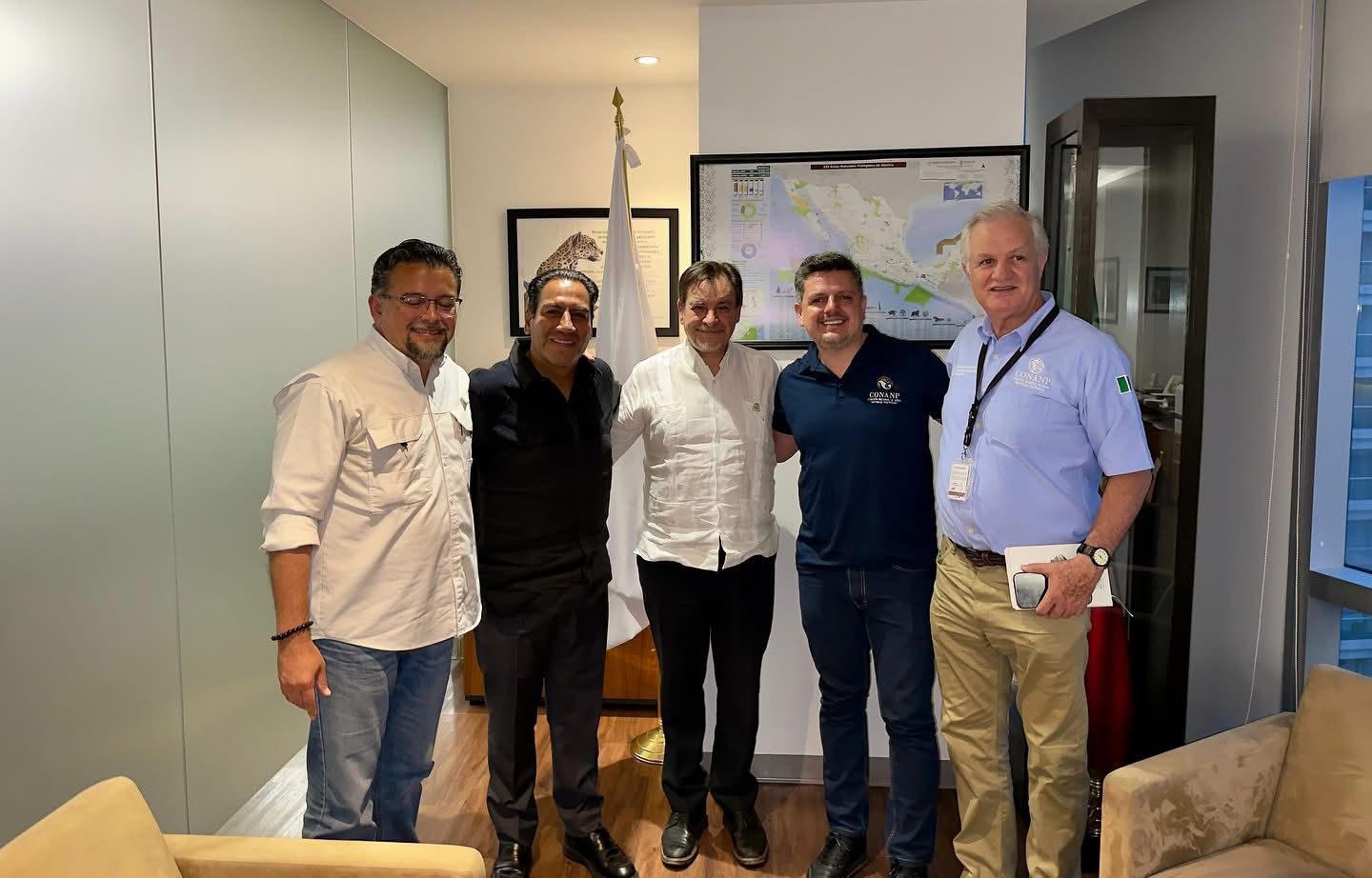 Eduardo Ramírez y Conanp acuerdan trabajo conjunto para la conservación del patrimonio natural de Chiapas