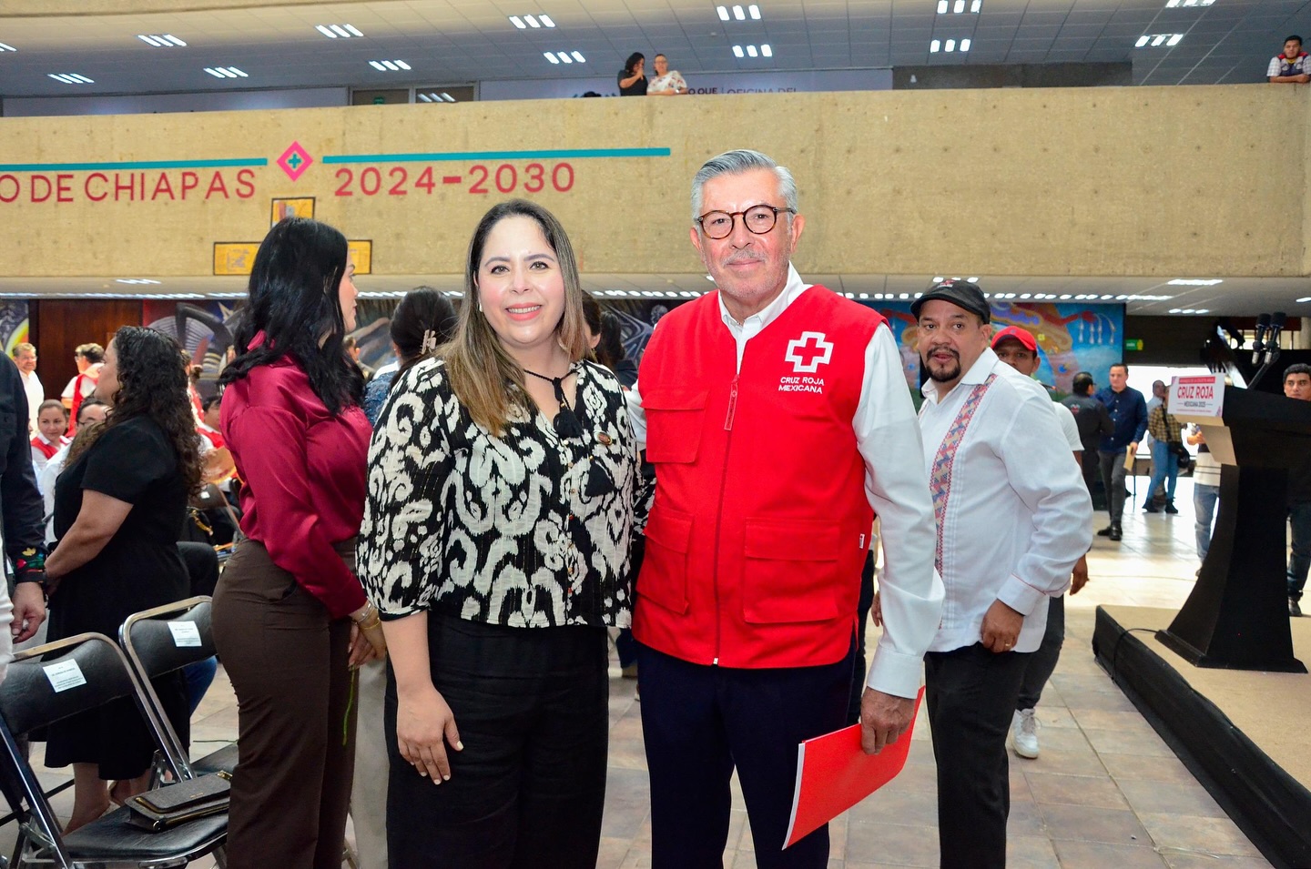 Atestigua presidenta del Voluntariado del Poder Judicial arranque de la Colecta Anual Cruz Roja Mexicana 2025