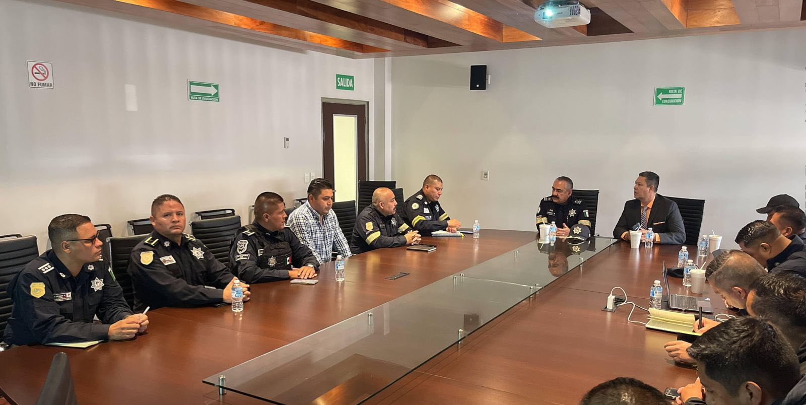 SSP Chiapas se reúne con la Secretaría de Seguridad del Estado de México