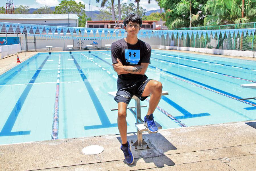 El seleccionado nacional chiapaneco Erick Morales, participará en la Serie Mundial de Natación México 2025