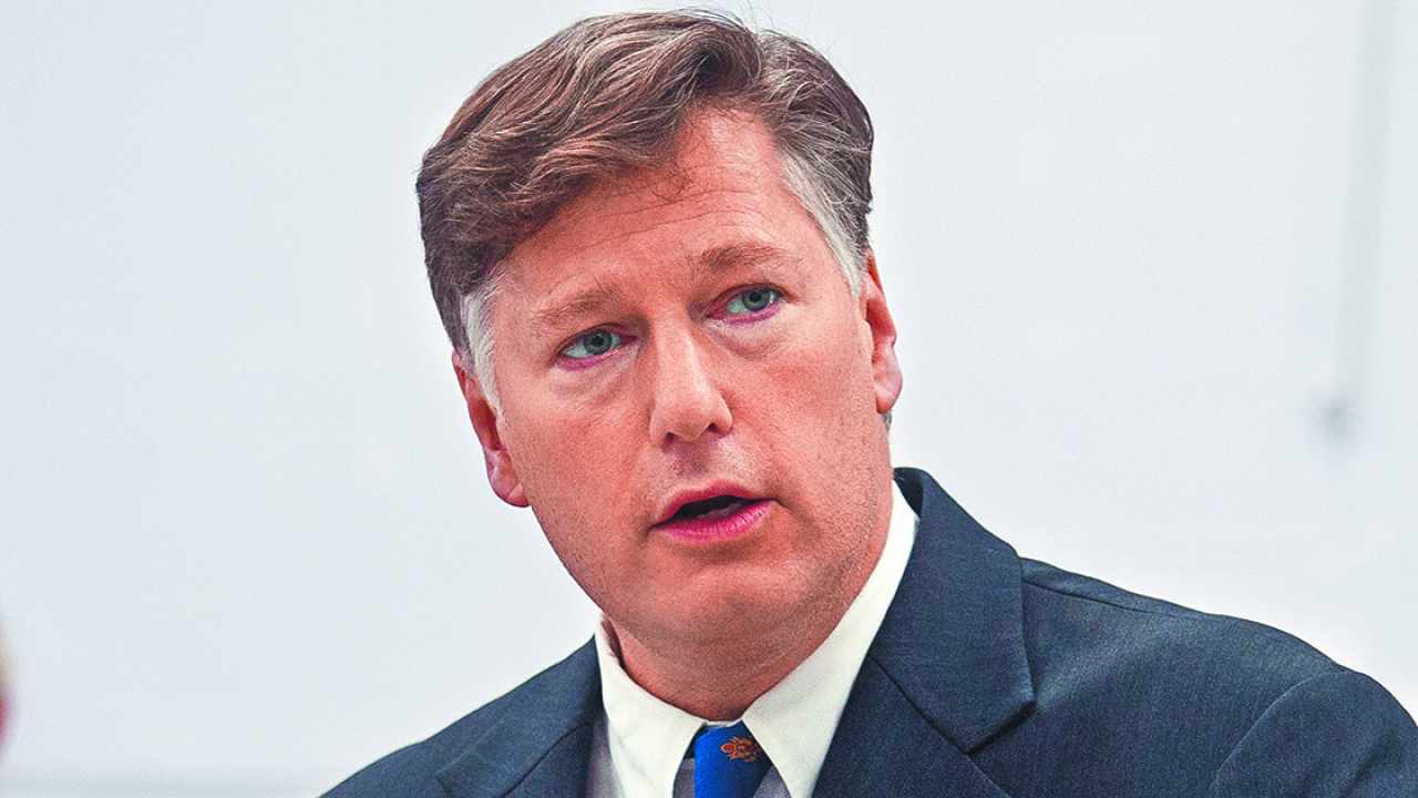 Sheinbaum recibe a Christopher Landau en Palacio Nacional