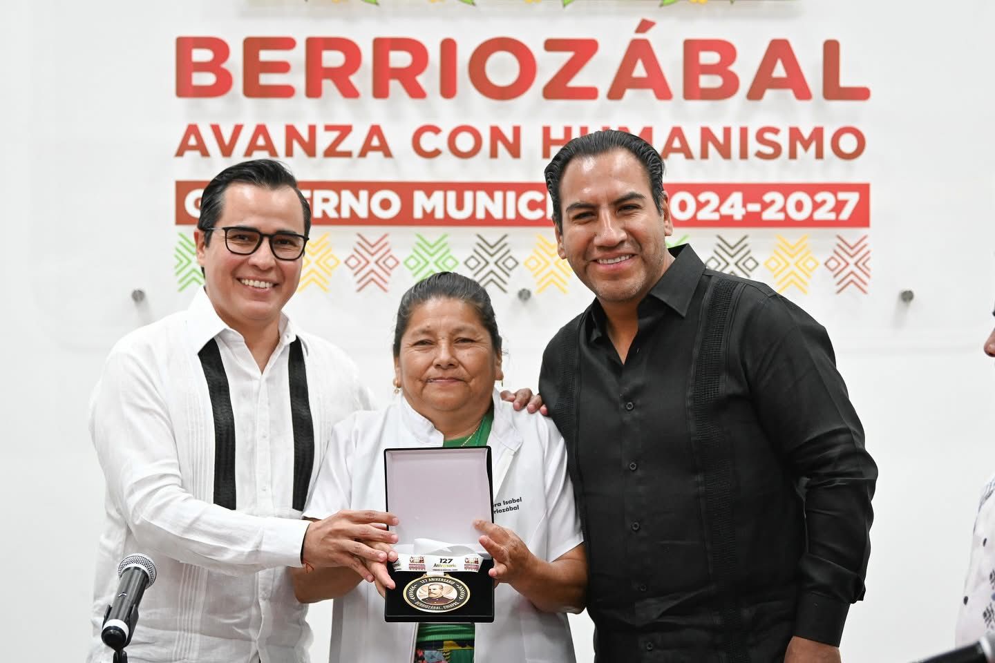 Eduardo Ramírez celebra 127 aniversario de Berriozábal