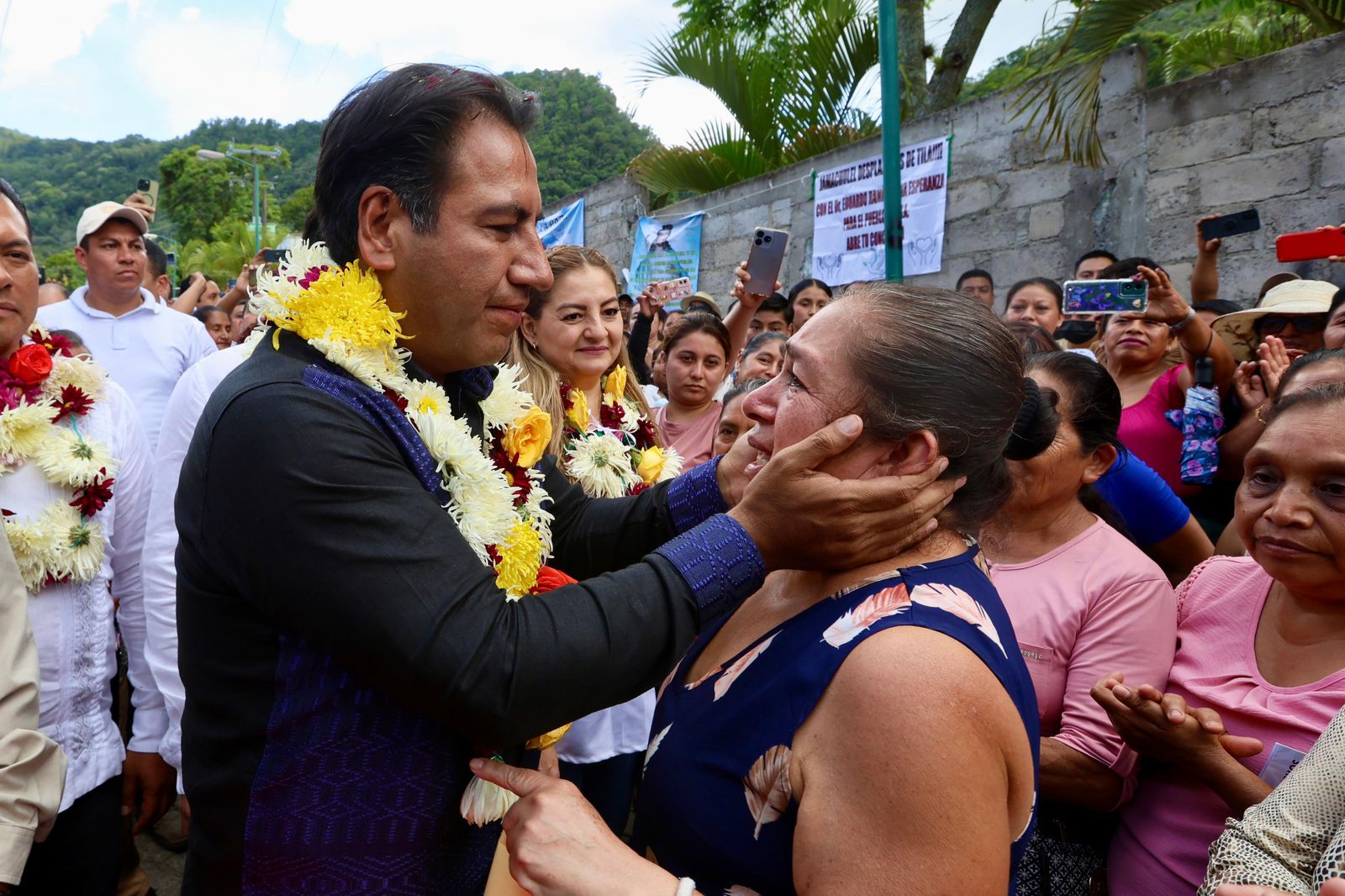 Eduardo Ramírez promueve una Tila unida, con desarrollo y paz