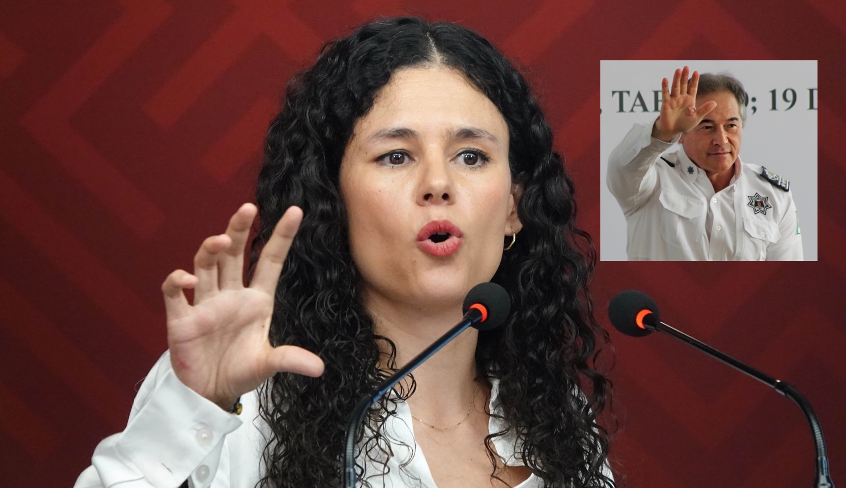 Hernán Bermúdez es militante de Morena, pero con derechos suspendidos: Luisa María Alcalde 