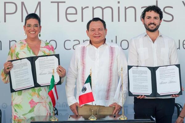 Inicia transformación de Puerto Progreso en un centro logístico internacional