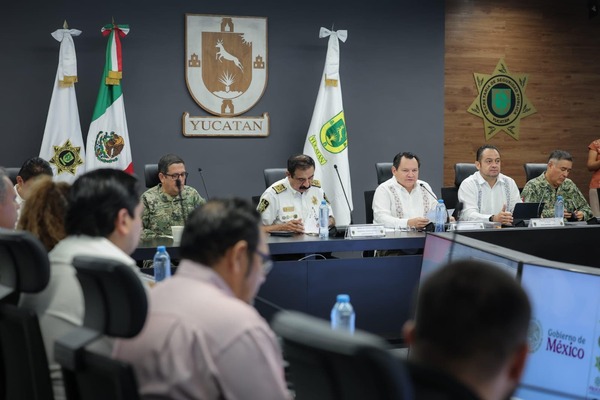 Trabajo coordinado mantiene a Yucatán como líder nacional en seguridad