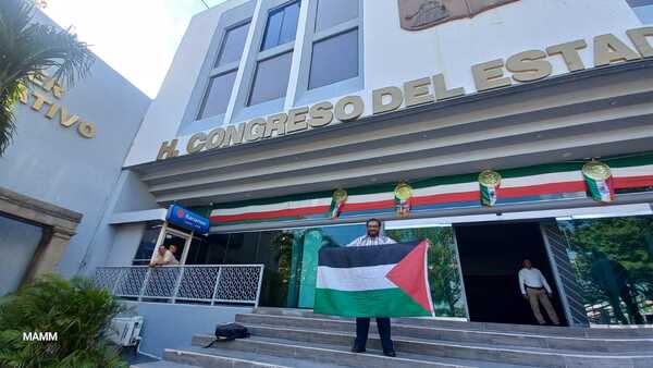 Piden a la LXV Legislatura se solidaricen con el Estado Palestino