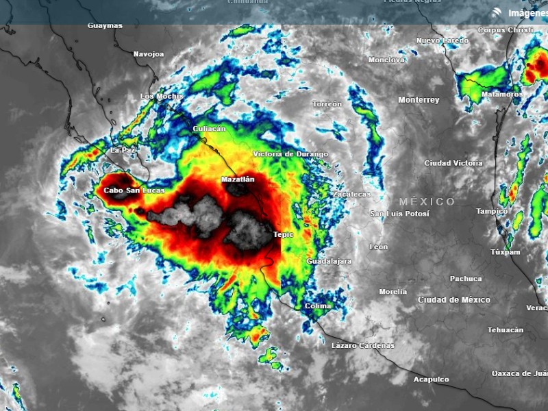 ‘Narda’ se debilita a huracán categoría 1 pero mantendrá lluvias en 3 estados