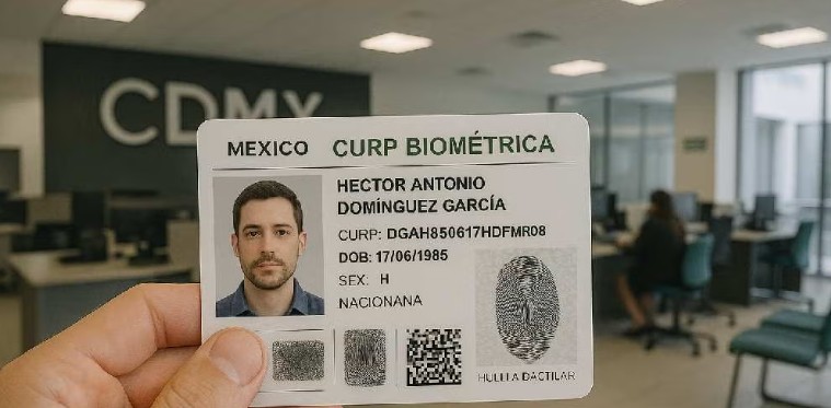 CURP biométrica: desde hoy entra en vigor el nuevo documento oficial