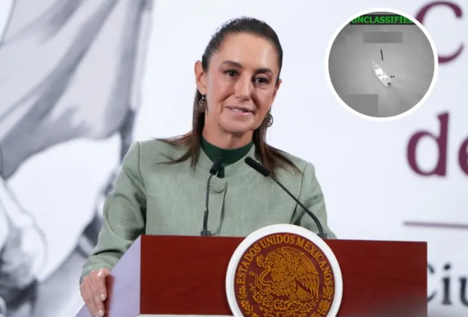 Sheinbaum confirma rescate de un sobreviviente tras ataque de EU a presuntas narcolanchas