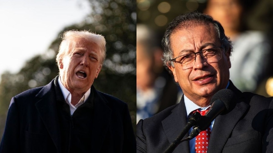 Donald Trump dice que Petro es un «matón» y un «mal tipo» que fabrica «muchas drogas»
