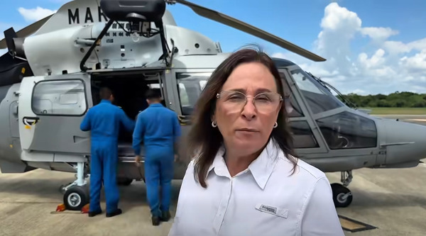 Supervisa la gobernadora de Veracruz salida de ayuda humanitaria a municipios incomunicados