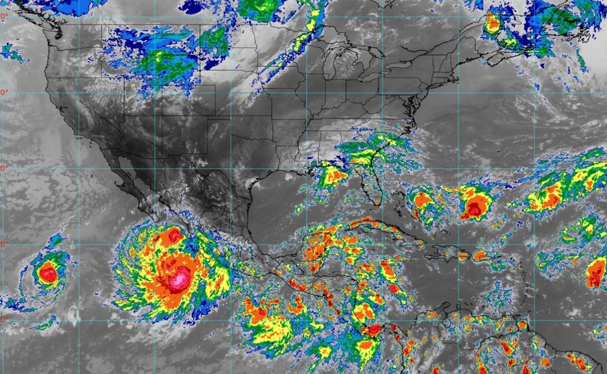 “Priscilla” se intensifica a huracán categoría 1 en el Pacífico mexicano