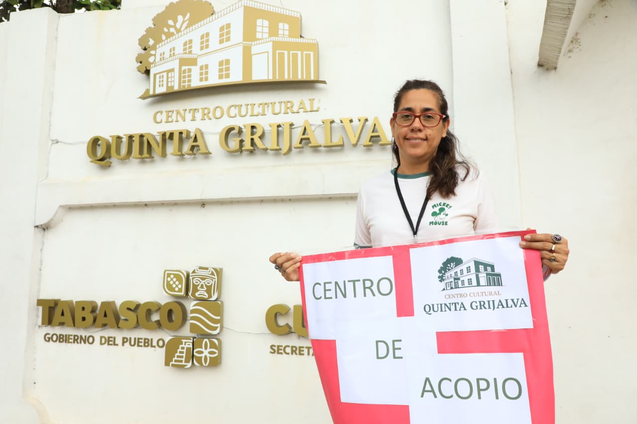 Gobierno del Pueblo abre dos centros de acopio para llevar ayuda a hermanos veracruzanos afectados por lluvias