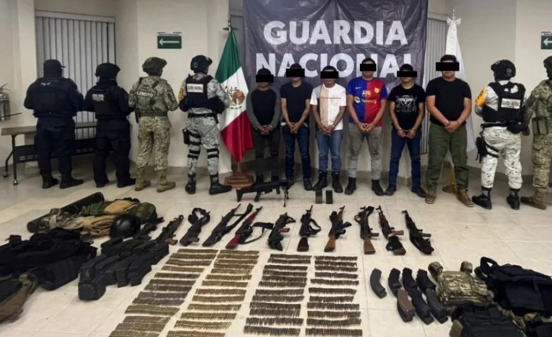 Detienen en Chiapas a seis miembros del Cártel de Sinaloa
