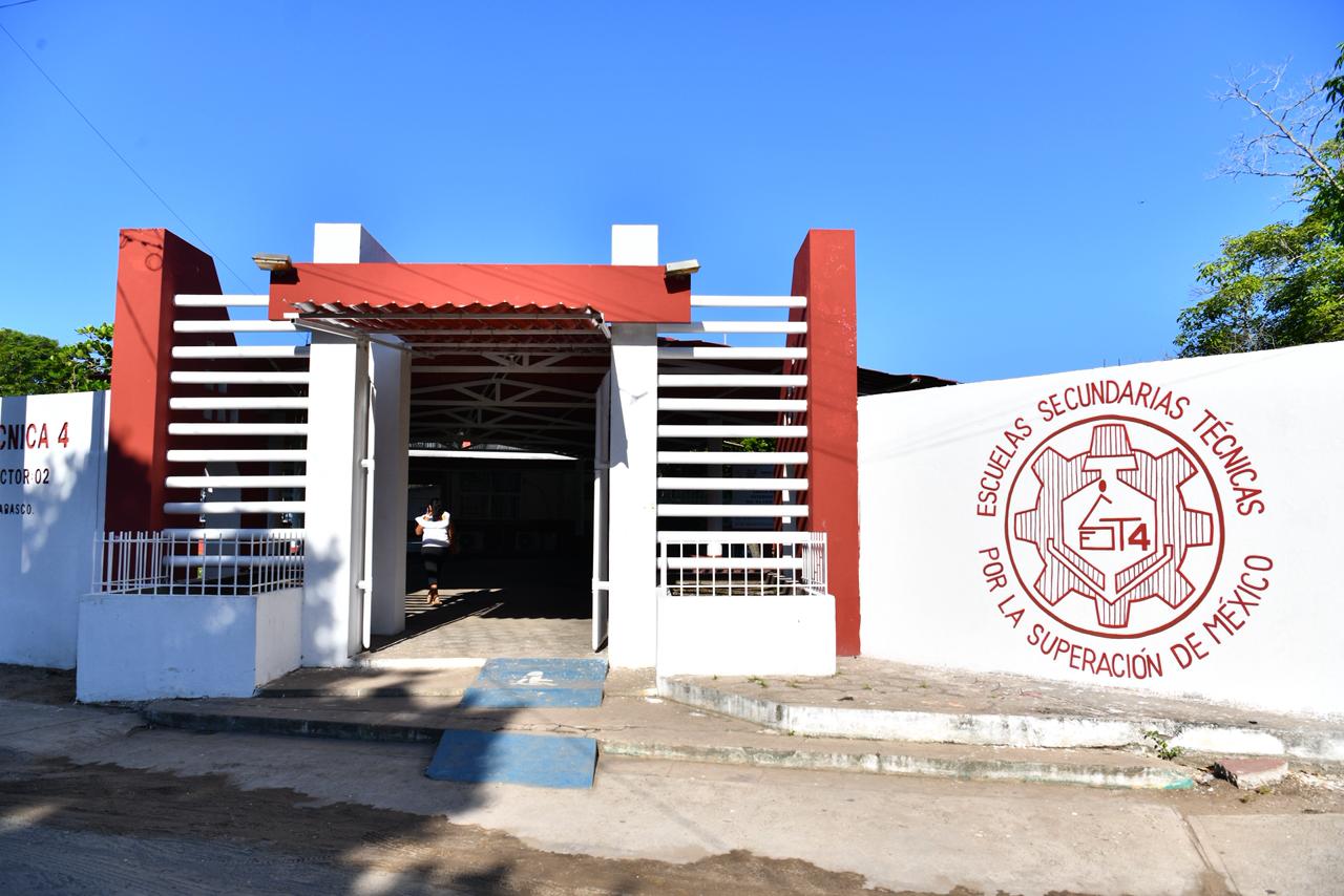 Gobierno del Pueblo invierte en escuelas de Tabasco