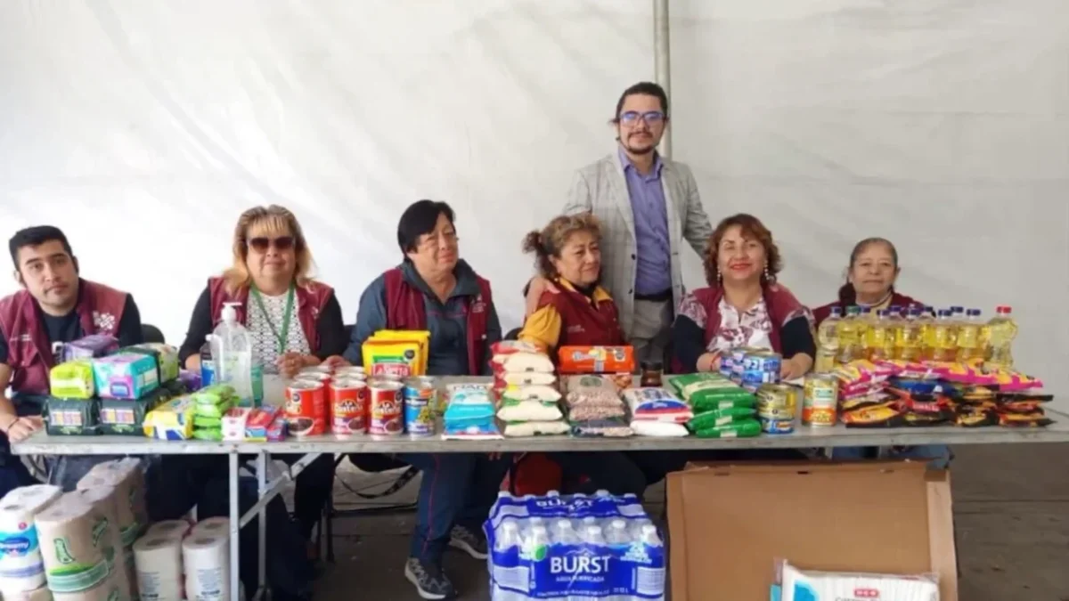 CDMX reúne 200 toneladas de víveres para apoyar a damnificados por lluvias en Veracruz