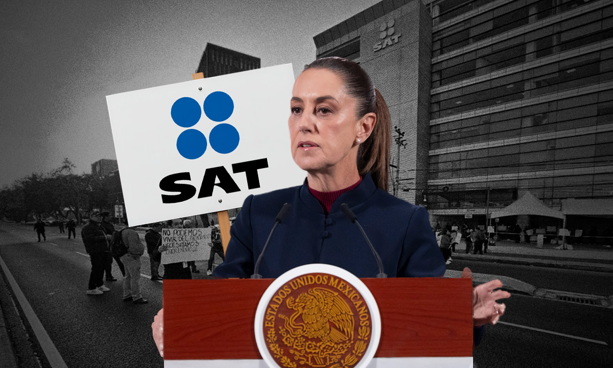 Paro nacional del SAT no será un “problema grave”, asegura Sheinbaum