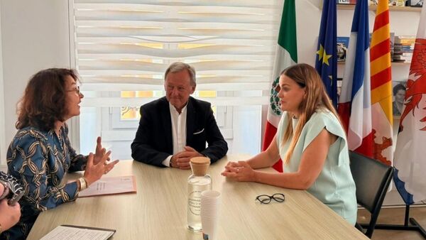 Cecilia Patrón concluye exitosa gira de trabajo en Europa en beneficio de Mérida