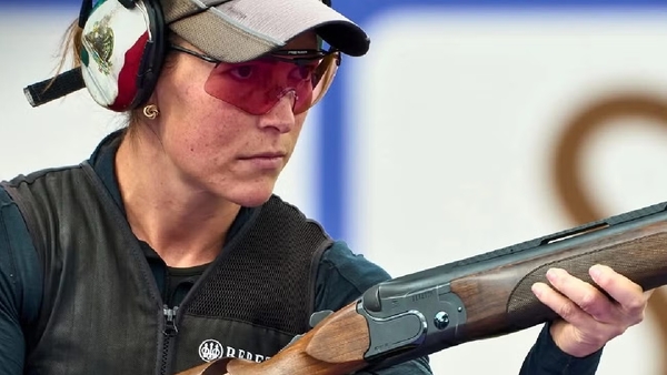 La mexicana, Gabriela Rodríguez, se cuelga la plata en campeonato mundial de tiro con escopeta
