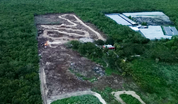 Profepa clausura pista de motocross en Chicxulub Pueblo